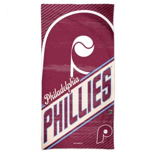 Philadelphia Phillies 30" x 60" Cooperstown Spectra Beach Towel