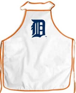 Detroit Tigers White Grilling BBQ Apron