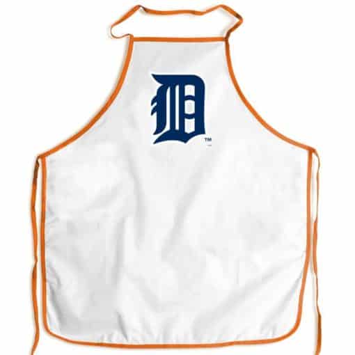 Detroit Tigers White Grilling BBQ Apron