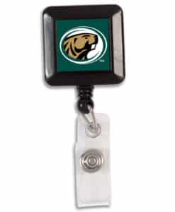 Bemidji State Beavers Green Retractable Badge Holder