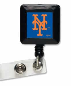 New York Mets Blue Retractable Badge Holder