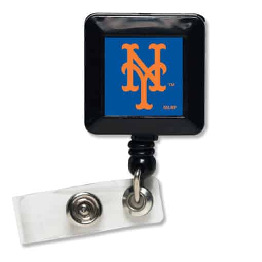 New York Mets Blue Retractable Badge Holder