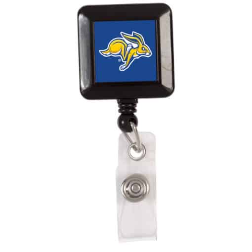 South Dakota State Jackrabbits Blue Retractable Badge Holder