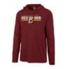 Washington Football Classic Men's 47 Brand End Line Crimson Pullover Hoodie