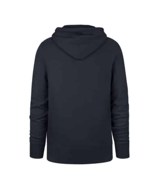 Michigan Wolverines Men's 47 Brand Fall Navy Wordmark Pullover Hoodie - Image 2