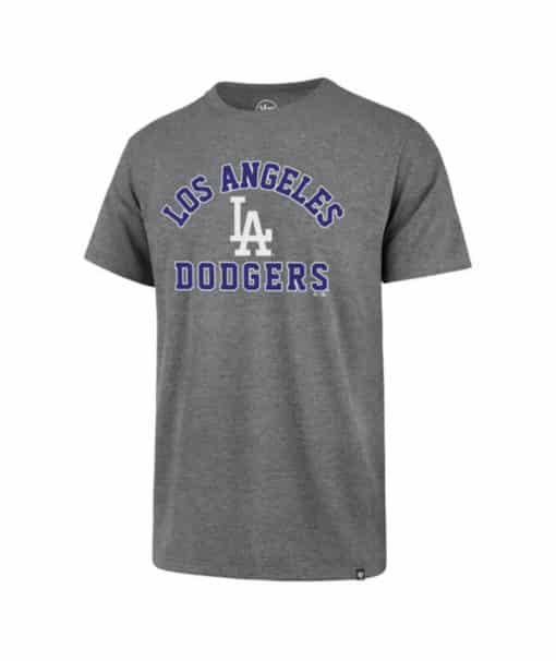 Los Angeles Dodgers Men’s 47 Brand Slate Gray Rival T-Shirt Tee ...