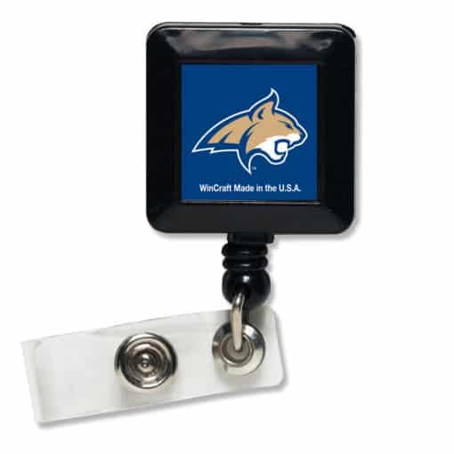 Montana State Bobcats Blue Retractable Badge Holder