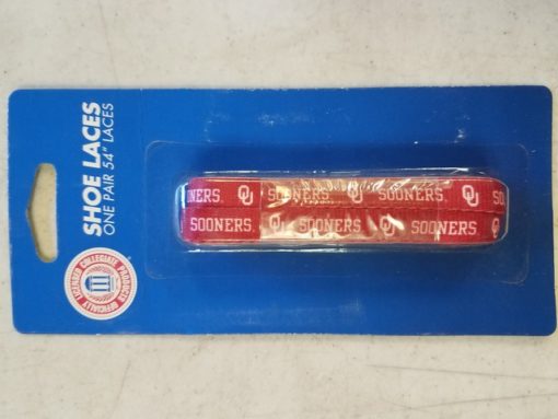 Oklahoma Sooners Shoe Laces 54 Inch