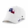 Texas Rangers Women's 47 Brand Miata White Clean Up Adjustable Hat