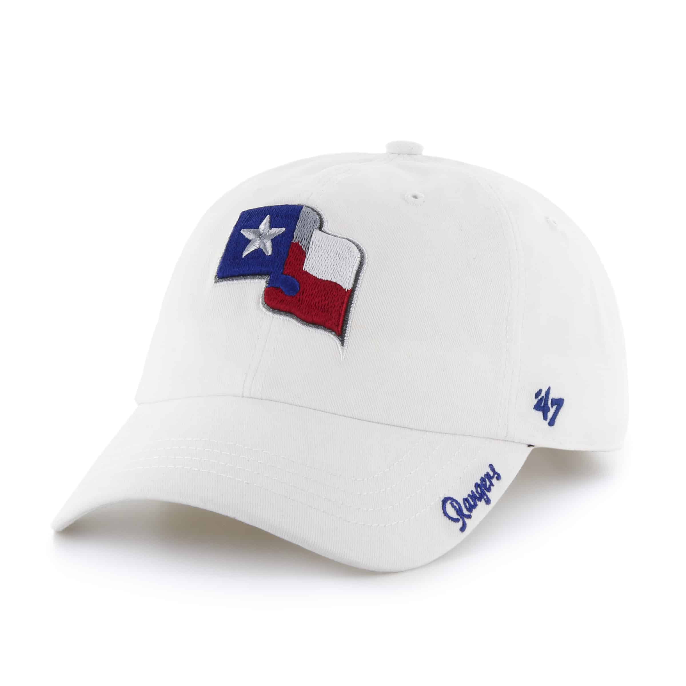 Men's Texas Rangers '47 Royal Trawler Clean Up Trucker Snapback Hat