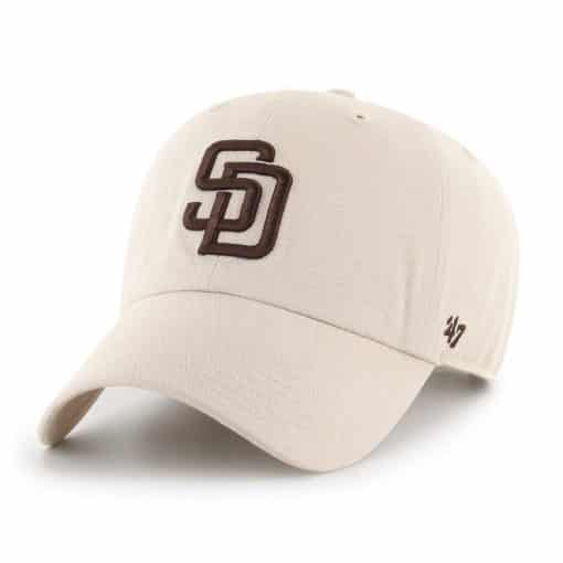 San Diego Padres 47 Brand Bone Clean Up Adjustable Hat