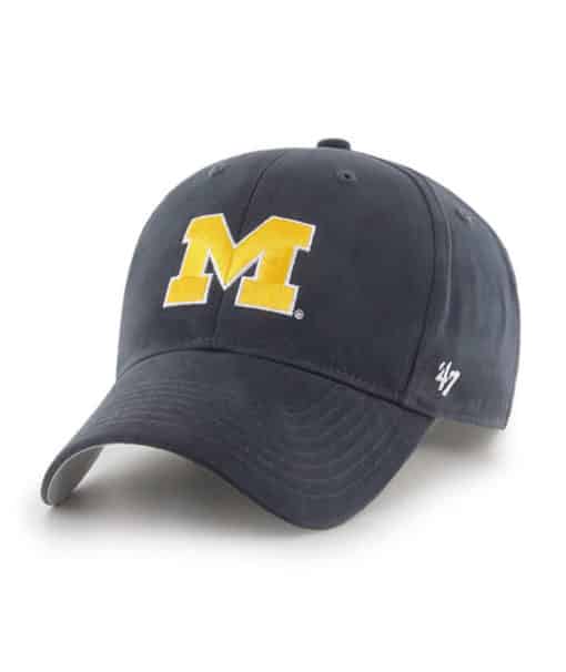 Michigan Wolverines TODDLER BABY 47 Brand Navy MVP Adjustable Hat