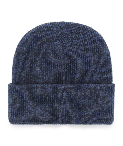 Michigan Wolverines 47 Brand Navy Brain Freeze Cuff Knit Hat - Image 2