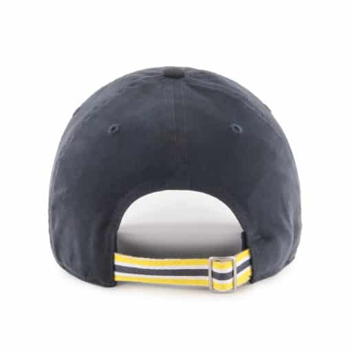 Michigan Wolverines Women's 47 Brand Navy Courtney Clean Up Adjustable Hat - Image 2