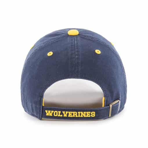 Michigan Wolverines 47 Brand Navy Ice Clean Up Adjustable Hat - Image 2