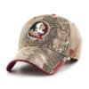 Florida State Seminoles 47 Brand Realtree Camo Frost MVP Adjustable Hat