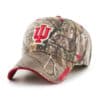 Indiana Hoosiers 47 Brand Realtree Camo Frost MVP Adjustable Hat