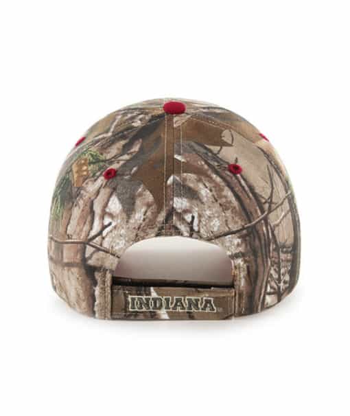 Indiana Hoosiers 47 Brand Realtree Camo Frost MVP Adjustable Hat - Image 2