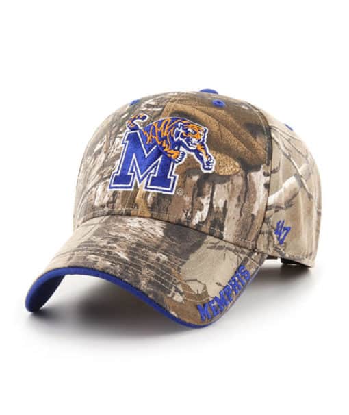 Memphis Tigers 47 Brand Realtree Camo Frost MVP Adjustable Hat