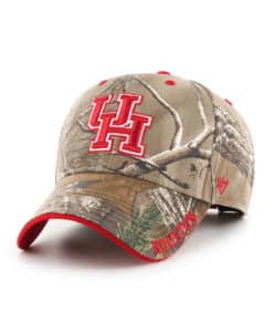 Houston Cougars 47 Brand Realtree Camo Frost MVP Adjustable Hat