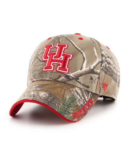 Houston Cougars 47 Brand Realtree Camo Frost MVP Adjustable Hat