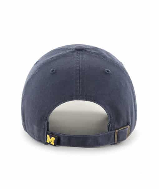 Michigan Wolverines KIDS 47 Brand Vintage Navy Clean Up Adjustable Hat - Image 2