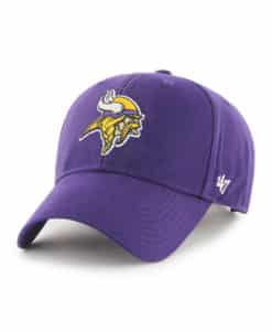 Minnesota Vikings 47 Brand Purple Legend MVP Adjustable Hat