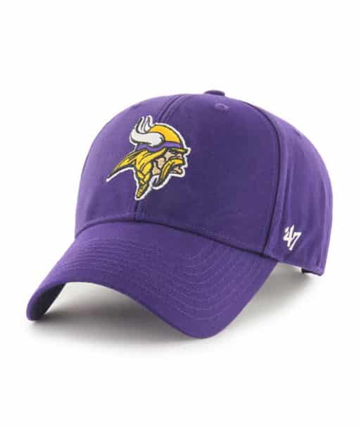 Minnesota Vikings 47 Brand Purple Legend MVP Adjustable Hat