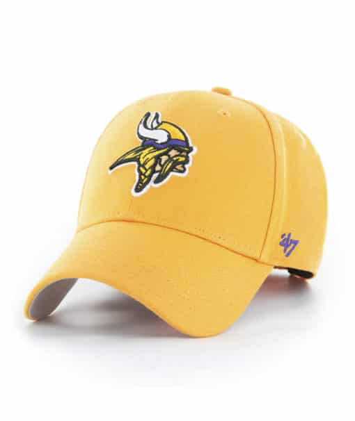 Minnesota Vikings 47 Brand Gold MVP Adjustable Hat