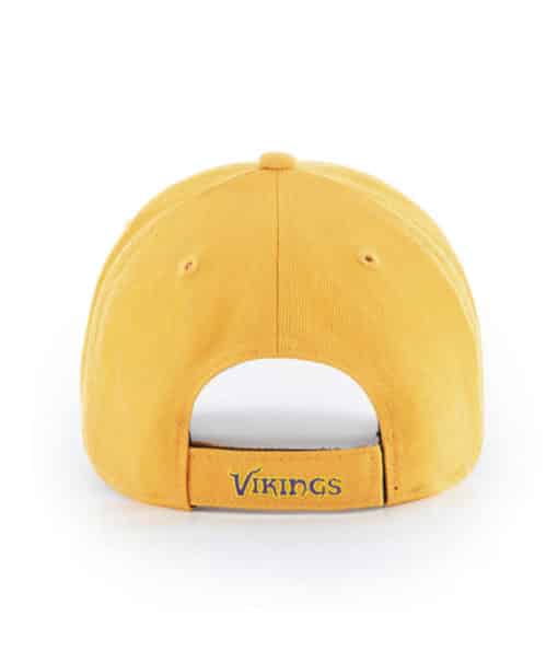 Minnesota Vikings 47 Brand Gold MVP Adjustable Hat - Image 2