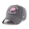 Washington Football Classic Women's 47 Brand Pink Charcoal Clean Up Adjustable Hat