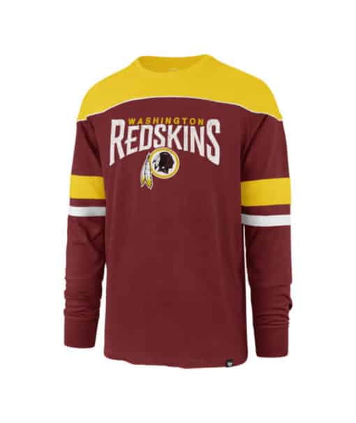 Washington Redskins Men’s 47 Brand Crimson Long Sleeve Pullover Shirt