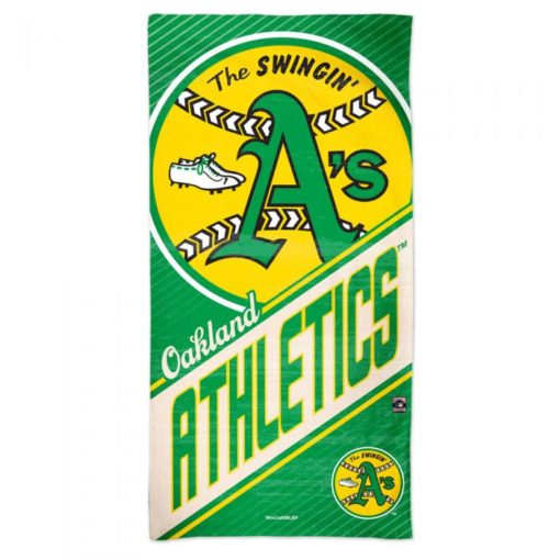 Oakland Athletics 30" x 60" Cooperstown Spectra Beach Towel