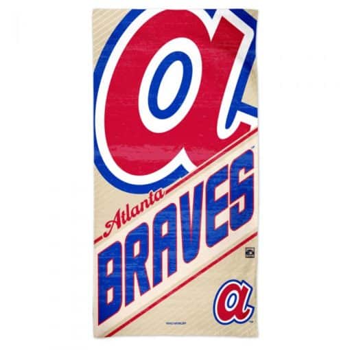 Atlanta Braves 30" x 60" Cooperstown Spectra Beach Towel