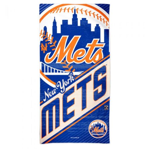 New York Mets 30" x 60" Cooperstown Spectra Beach Towel