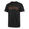 San Francisco Giants Men's 47 Brand Black Club T-Shirt Tee