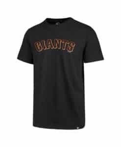 San Francisco Giants Men's 47 Brand Black Club T-Shirt Tee