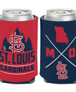 St Louis Cardinals 12 oz Red Navy Hipster Can Cooler Holder