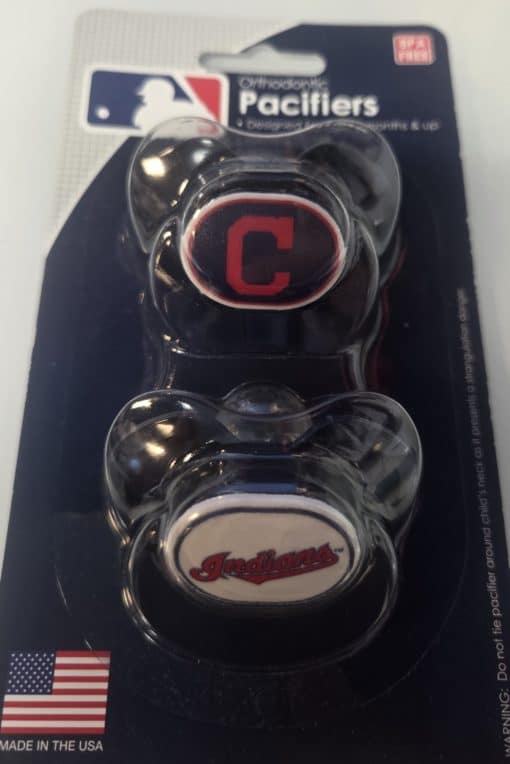 Cleveland Indians Pacifiers - 2 Pack