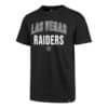 Las Vegas Raiders Men's 3X 47 Brand Club Black T-Shirt Tee