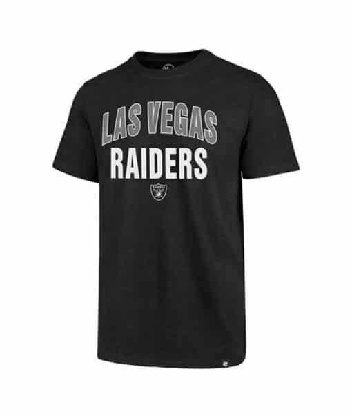 Las Vegas Raiders Men's 3X 47 Brand Club Black T-Shirt Tee