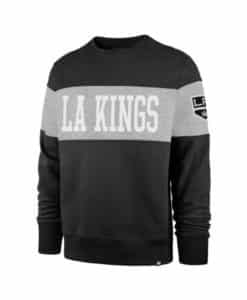 Los Angeles Kings Men's 47 Brand Black Crew Long Sleeve Pullover