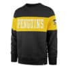 Pittsburgh Penguins Men's 47 Brand Black Crew Long Sleeve Pullover