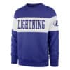 Tampa Bay Lightning Men's 47 Brand Blue Crew Long Sleeve Pullover