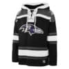 Baltimore Ravens Men's 47 Brand Classic Black Pullover Jersey Hoodie