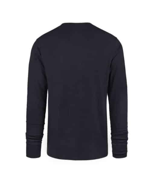 Michigan Wolverines Men's 47 Brand Atlas Fieldhouse Long Sleeve Shirt - Image 2