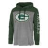 Green Bay Packers Men's 47 Brand Vintage Gray Franklin Pullover Hoodie