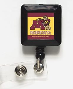 Minnesota Golden Gophers Maroon Retractable Badge Holder