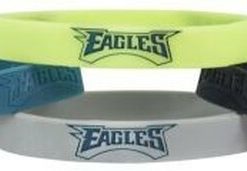 Philadelphia Eagles Bracelets 4 Pack Silicone