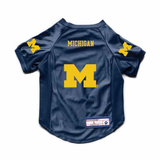 Michigan Wolverines Stretch Fit Big Dog Jersey